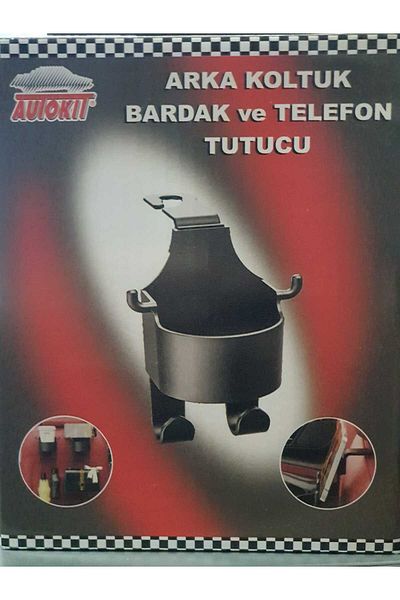 Autokit Autokıt Back Seat Cup and Phone Holder