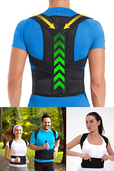 Blessca Κορσές για όρθια στάση - Κορσές πλάτης, ρυθμιζόμενες κατά της καμπούρ...