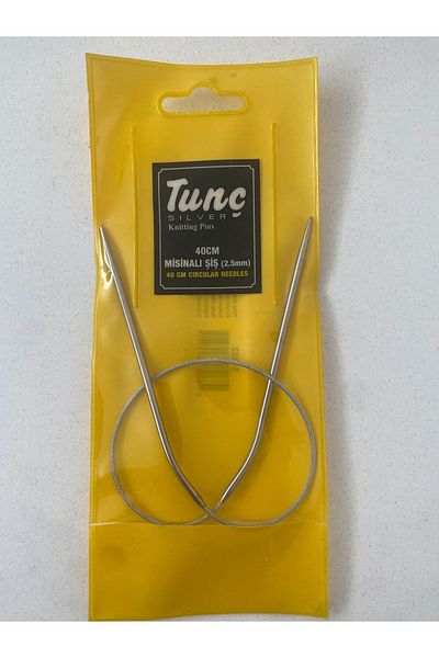 Tunç Çadır Silver 40 cm Line Skewer 2.5 mm