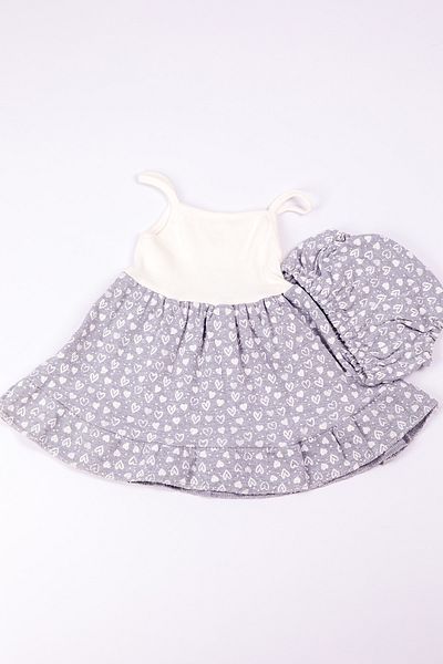 HÇM Sweetheart Printed Girl's Dress - Bow B12
