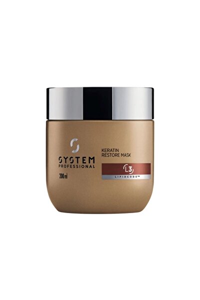 System Professional -Wella System Professional LuxeOil L3- Keratin Destekli O...