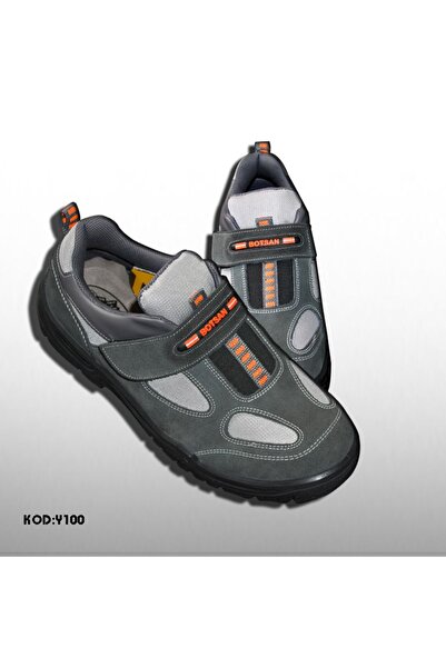 Botsan Unisex Y100 S1 Yazlık %100 Süet Deri Çelik Burunlu Inşaat,fabrika,sana...