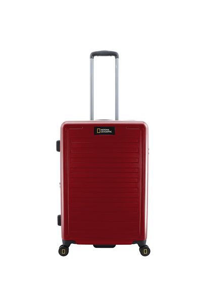 NATIONAL GEOGRAPHIC Cruise Luggage Trolley Medium Check-In Burgundy