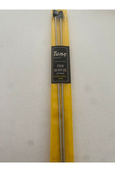 Tunç Çadır Silver 25 Cm Skewer 2.5 Mm