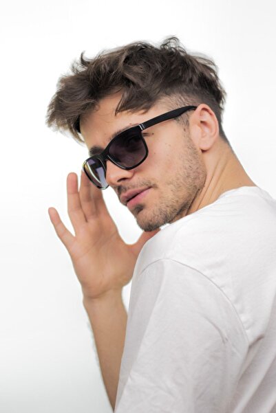 LUNOX ميتا النظارات الشمسية المستقطبة السوداء للجنسين