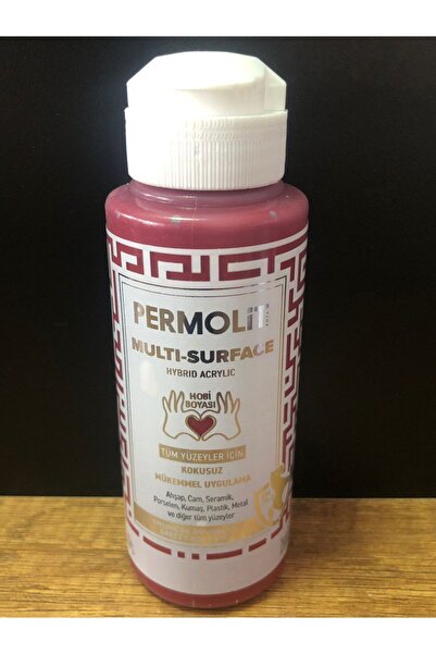 Permolit Multi-surface Akrilik Hobi Boyası 120 Ml Cam-plastik-taş-ahşap-tuval...