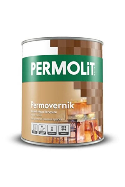 Permolit Kalite  Vernikli Ahşap Koruyucu Tik 0,75 lt 1 kg