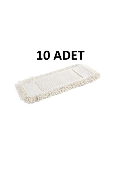 mc.pierobaby Nemli Mop Bezi Zincir Mob Yedek Bezi 40 Cm 10 Adet