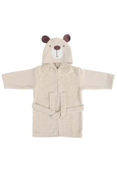 Bebitof BEAR PATTERN BATHROBE SET