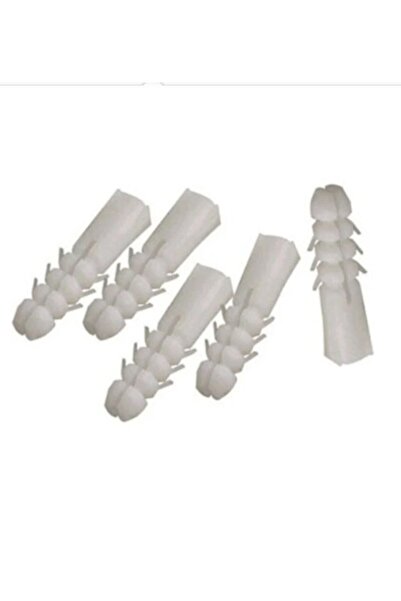 Genel Markalar Plastik Standart Dübel 7 Mm 50'li Paket Beyaz