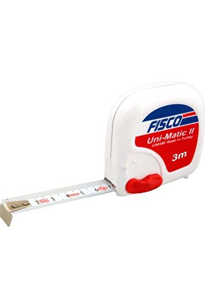 Fisco 3 m Çelik Şerit Metre