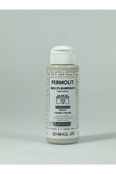 Permolit Akrilik Multi Ahşap Cam Taş Seramik Hobi Boyası Su Yeşili 120 ml