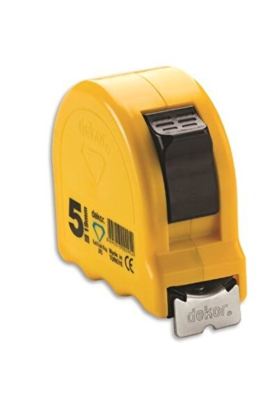 Dekor Şerit Metre Sarı 5x25 mm