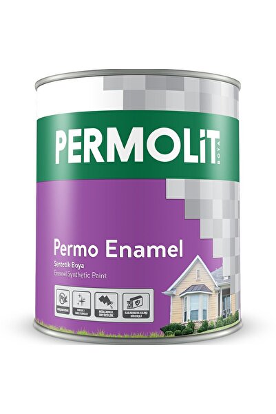 Permolit Permo Enamel Koyu Kahve Sentetik Boya 0,25 Lt. 34 Farklı Renk