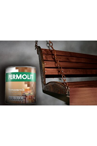 Permolit Permovernik Vernikli Ahşap Koruyucu 2,5 Lt. Koyu Meşe