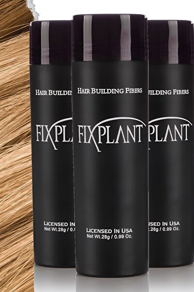 FIXPLANT Saç Dolgunlaştırıcı 3 Şişe Topik 84 Gr. | Seyrek Saçlar Için Saç Toz...