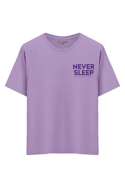 Mounte Bianca Unisex Nikada ne spavaj - Oversize kroj T-shirt