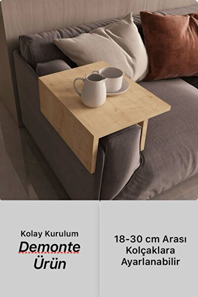 AYBEY MOBİLYA Koltuk Yan Sehpa Kolçak Sehpası
