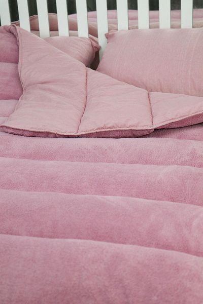 Misev Luxury Dried Rose Single Welsoft Quilt
