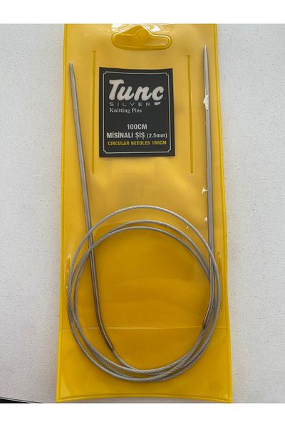 Tunç Çadır Silver Line Skewer 100 cm 2.5 mm