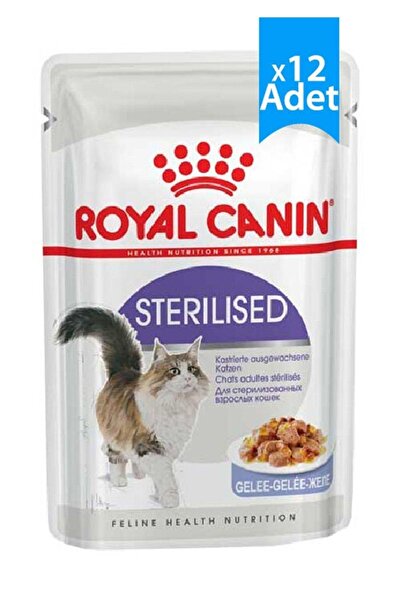 Royal Canin Pouch Jelly Sterilised Kısırlaştırılmış Yaş Kedi Maması 85 Gr X 1...