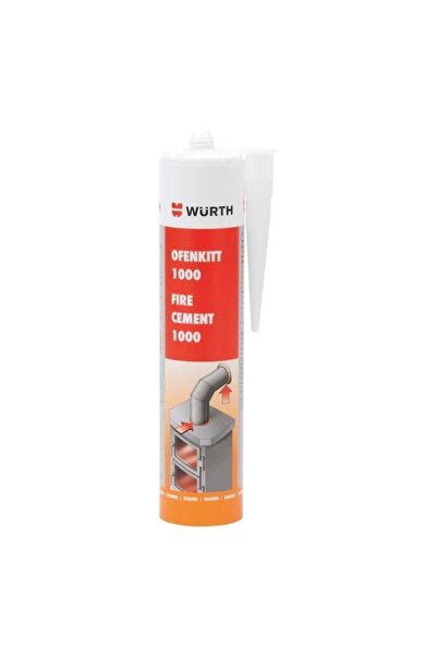 Würth 1000c Isıya Dayanıklı Fırın Ve Soba Macunu