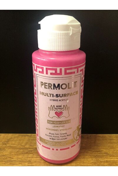 Permolit Multi-surface Akrilik Hobi Boyası 120 Ml Cam-plastik-taş-ahşap-tuval...
