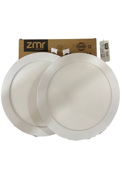 ZMR (2li)  ZMR 18 W PANEL LED ARMATÜR SIVA ALTI SLİM PANEL 6500K BEYAZ IŞIK