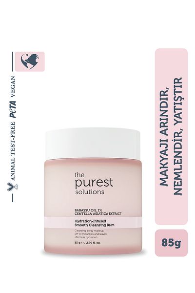 The Purest Solutions بلسم منظف بالرطوبة ومضادات الأكسدة للبشرة الحساسة والجافة 85 جرام