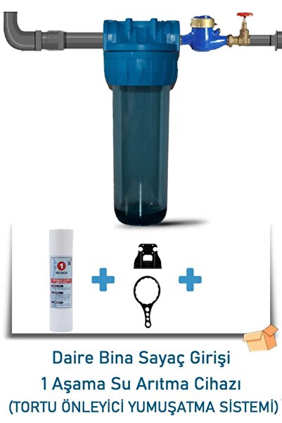 Aquafer 10inç Yıkanabilir Su Filtresi 1 Micron Su Süzme Filtresi