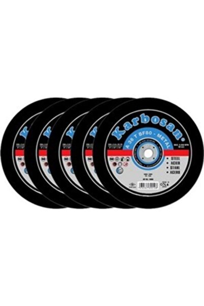 KARBOSAN Metal Kesme Taşı 180 mm 5 Li