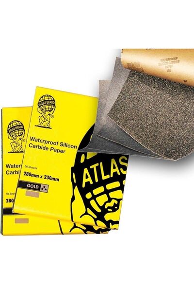 Atlas Zımpara Atlas 120 Lik Su Zımparası / 5 Adet