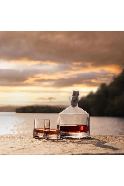 Paşabahçe Nude Alba - 4 Piece Luxury Whiskey Gift Set
