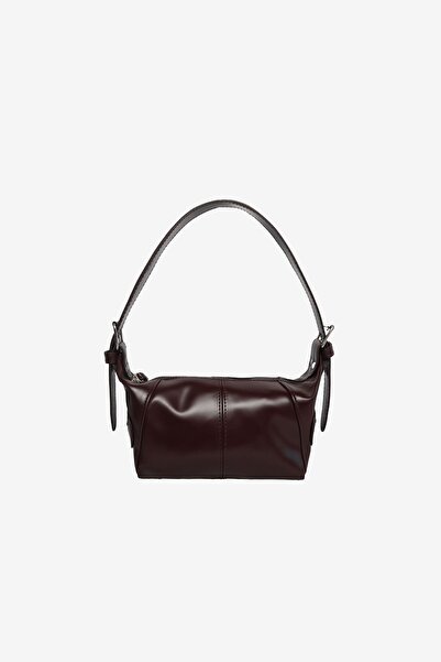 MARSEPTUN Remy Fermuar Aksesuar Detaylı Acı Kahve Mat Çanta