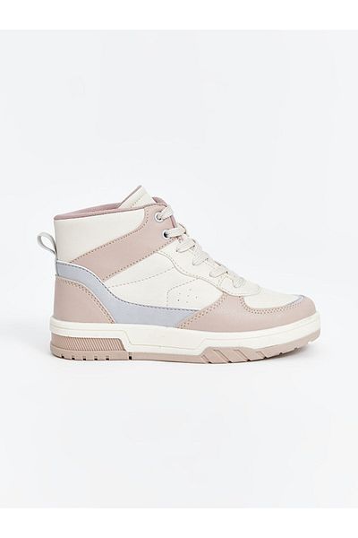LC Waikiki Lcw Steps Pantofi sport pentru fete cu șireturi până la gleznă