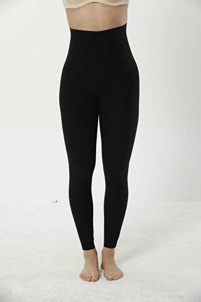 Form Angel High Waist Laser Cut Women's Knee-Free Leggings - Reduces Two Sizes