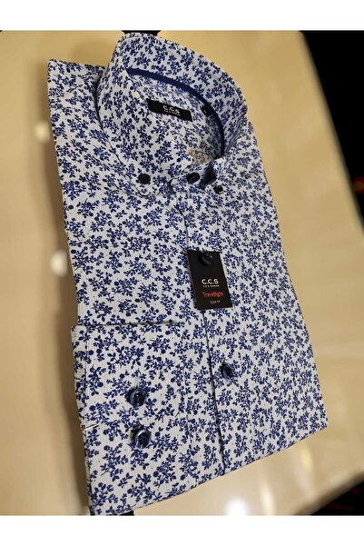 Sarar CCS Sarar Elisa Baskı Desen Slimfit Gömlek