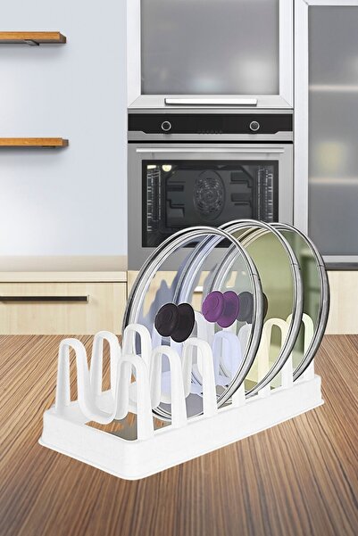 Practials 6 Bölmeli Düdüklü Tencere Ve Tava Kapakları Doğrama Tahtaları Için ...