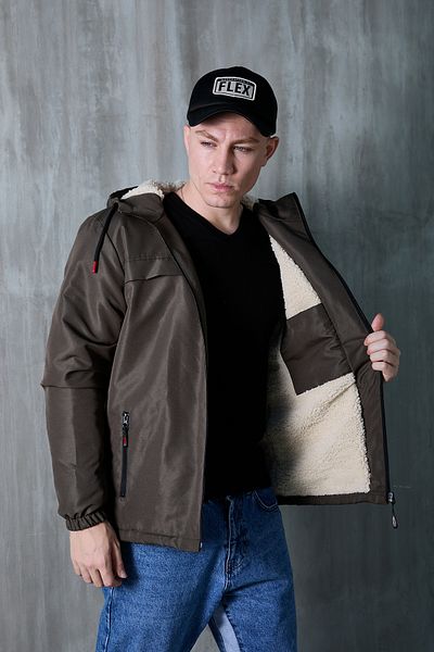 ANTIBIOTIC Men's Water and Windproof Fur Jacket Coat