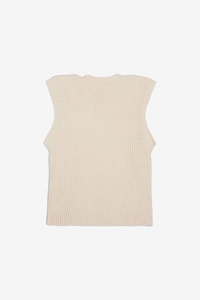 MARSEPTUN Bej Crop Top Büstiyer