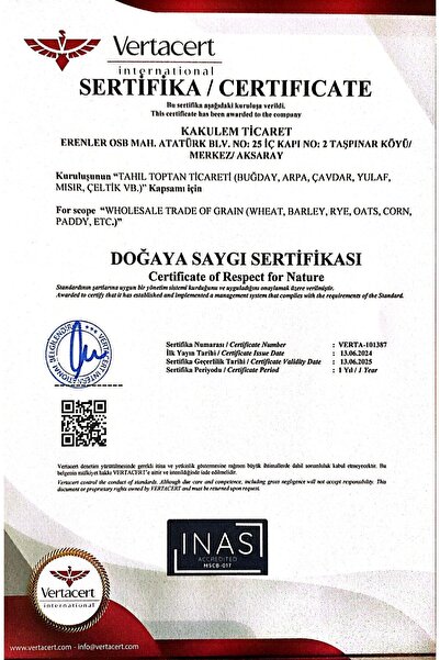 Kakulem SERTİFİKALI Yerli Çiğ Atalık Çörek Otu 250 GR