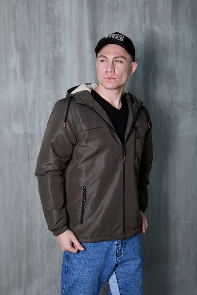 ANTIBIOTIC Men's Water and Windproof Fur Jacket Coat