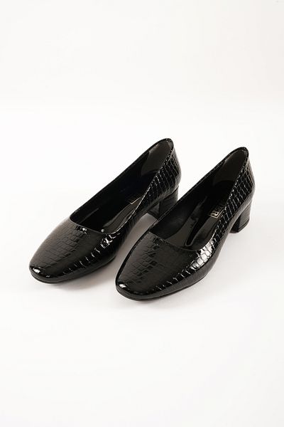 Eray Pantofi de damă clasici cu tocuri strălucitoare - design casual imprimat