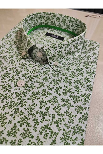 Sarar CCS Sarar Elisa Baskı Desen Slimfit Gömlek