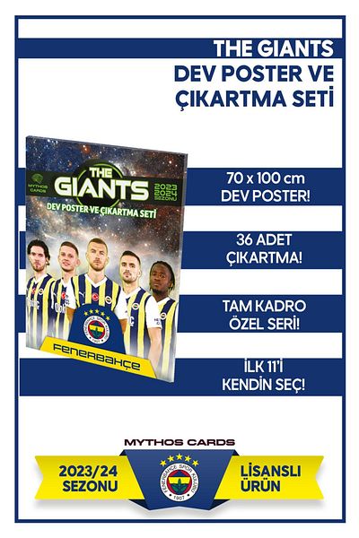 Mythos Cards The Giants Lantern Garden - Giant Poster and Sticker Set