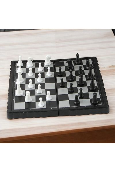 Redro Home Mini Magnetic Chess Set - Bag Size with Magnet
