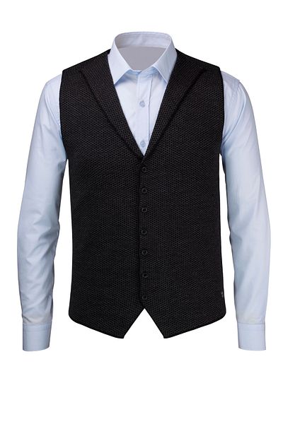 Çizgi Triko Stripe Knitwear Men's Buttoned Sports / Classic Knitwear Knitted Sleeveless Vest - 5001Ls