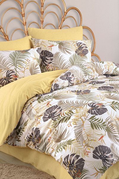 MyStory Home Set cuvertură de pilota elastică Monstera