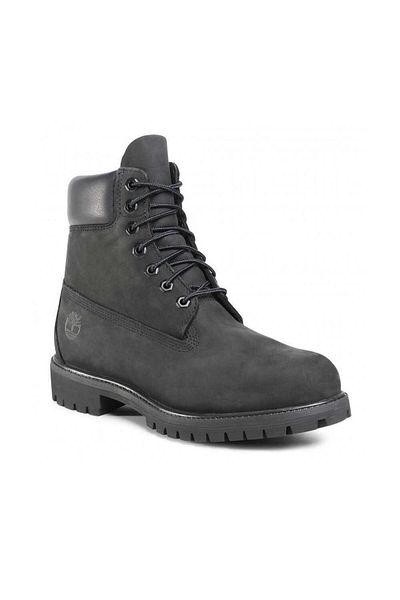 Timberland Ανδρικές μπότες 6 ιντσών Premium Μαύρες - Tb 0100730011