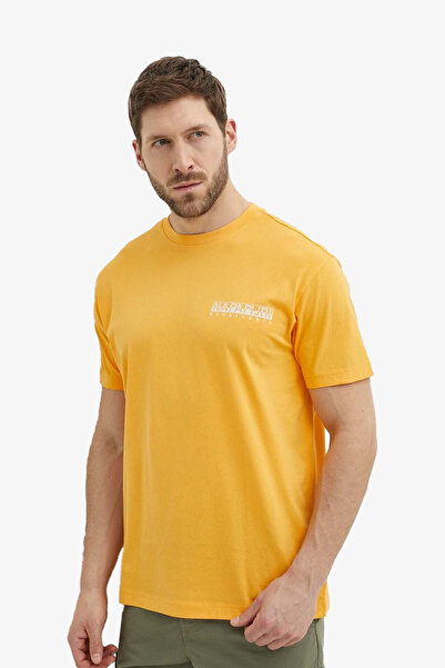 Napapijri Tricou Galben Pentru Copii